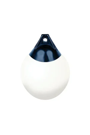 Crafted Seachoice 79244 Premium Mooring Buoy, 12 In., White, Commercial