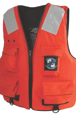 Stearns First Mate Life Vest I422 XL Orange #2000011405 Budget