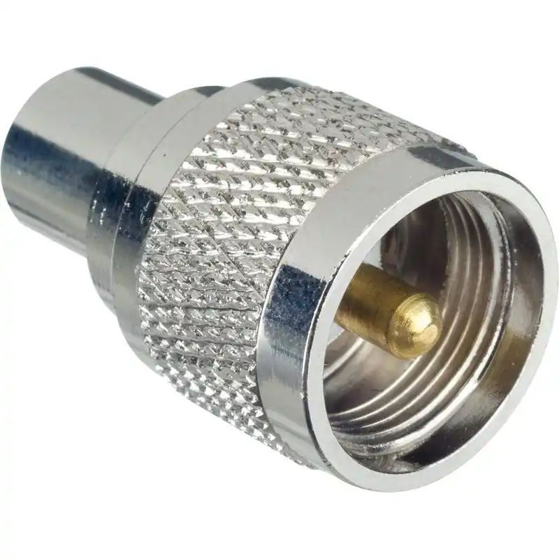 Glomex FME Male to PL259 Male Adapter for Glomeasy Antennas #RA352 Professional Grade