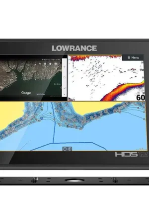Lowrance HDS-12 Live No Ducer with C-MAP Pro #000-14427-001 Brand New