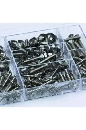 Attwood Deluxe Fastener Kit 168-pc #12152-3 Popular