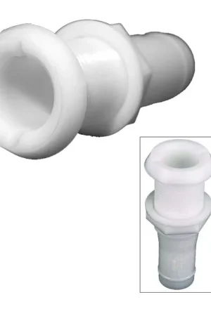 Perko 3/4" Thru-Hull Fitting for Hose Plastic Narrow Flange #0301DP5 Buy Today