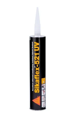 Express Delivery Sika Sikaflex 521 UV White 10.3 oz 300ml Cartridge #106096