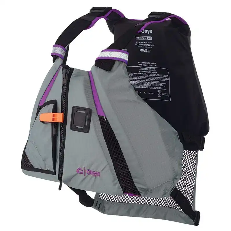 Onyx Paddle Sports Life Vest XS/SM Purple #122200-600-020-18 Time-Limited