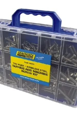 Seachoice Kit 750-pc SS Tapping & Machine Screw #59433 Budget