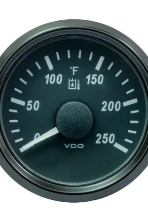 Authentic VDO SingleViu 2-1/16" Hydraulic Oil Temp Gauge 250 F #A2C3916310030