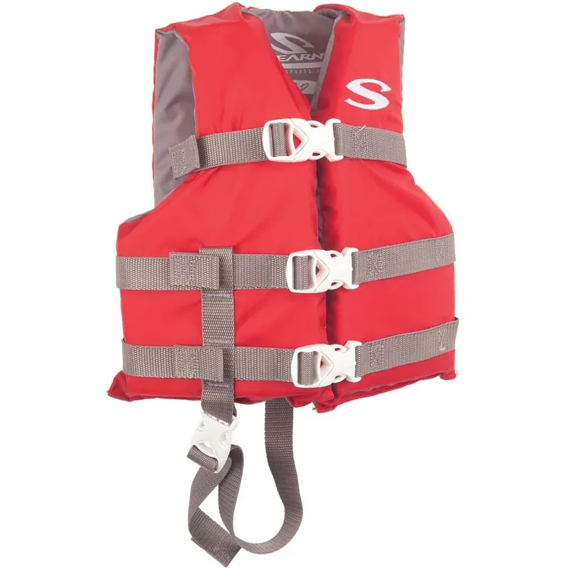 Don't Miss Out Stearns Classic Series Child Red Life Vest 30-50 lbs #2159439