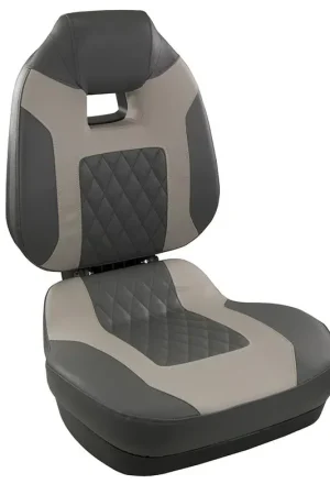 Sale Springfield Fish Pro II High Back Folding Seat Charcoal/Gry #1041483