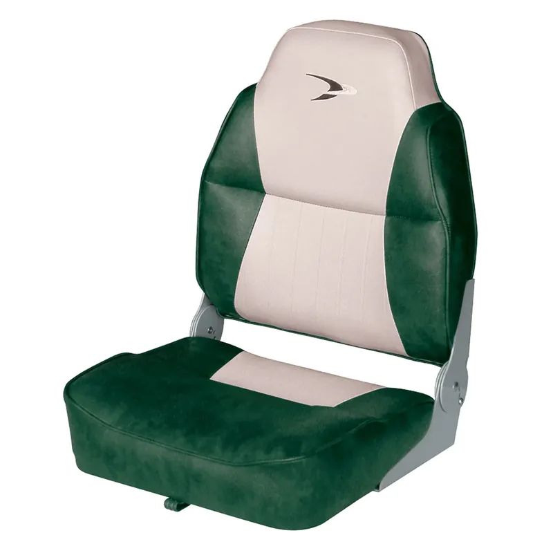 Wise Premium Hi-Back Fishing Seat Green/Sand #8WD640PLS-671 Professional Grade