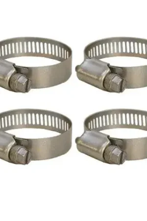 Fan Favorite Murray Gold Seal Boat Hose Clamps | 13/16 - 1 3/4 Inch (Set of 4)